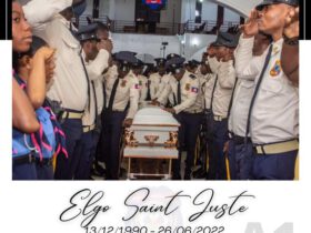 Les funérailles du policier Elgo Saint-Juste, chantées à Port-au-Prince