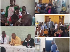 Insécurité au centre-ville de Port-au-Prince: Nesmy Manigat rencontre des directeurs d'écoles en difficulté