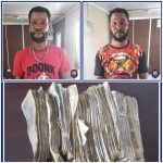 Deux individus arrêtés en possession d’une somme de 590, 500 gourdes