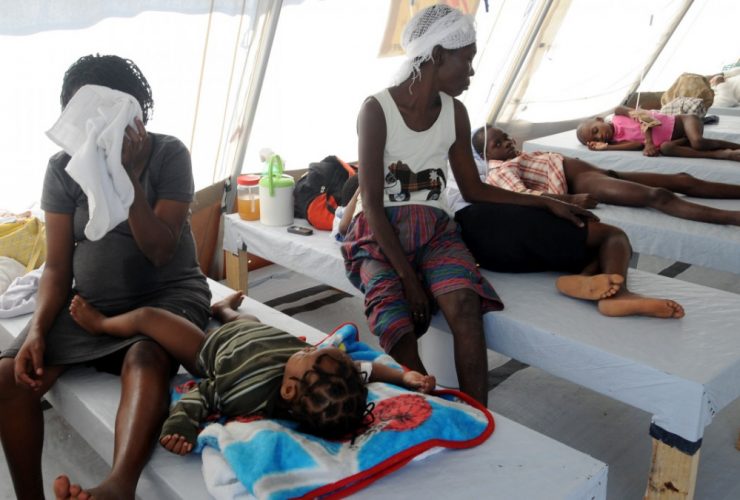 Le choléra continue sa lente marche en Haïti
