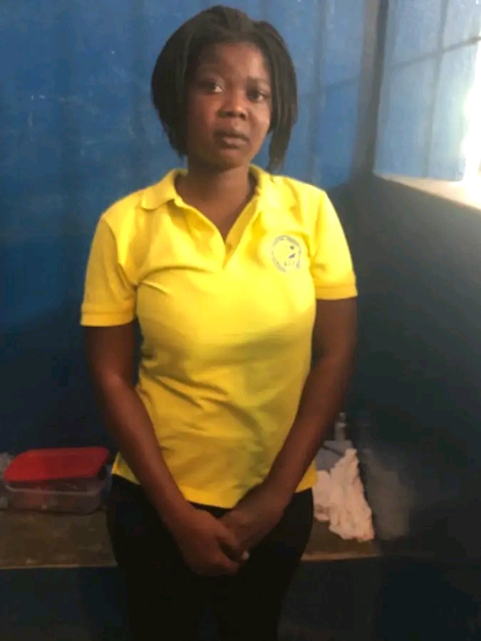 Elmita Jean, membre du gang de Vitelhomme arrêtée par la Police