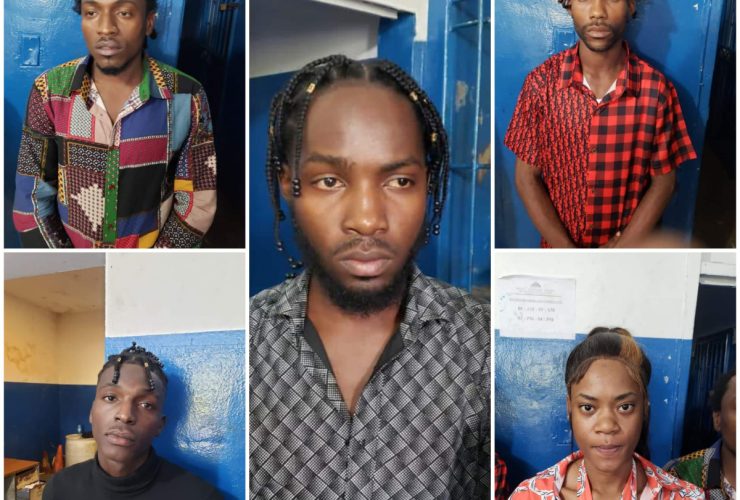 5 membres présumés du gang « 2,5,7 » arrêtés à Pétion-Ville
