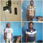 4 individus arrêtés et une arme à feu saisie à Mirebalais