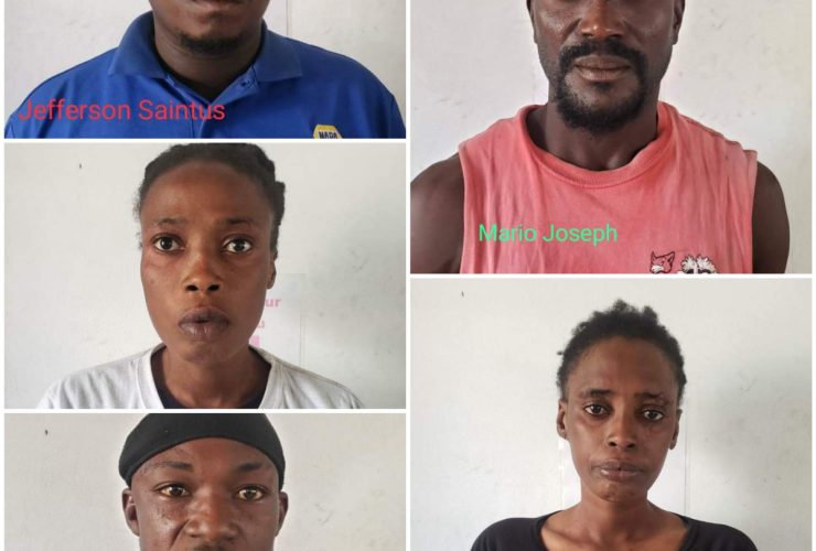 5 membres du gang « Gran Grif » arrêtés à Saint-Marc