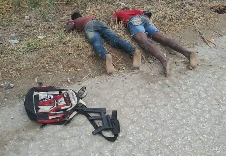 Deux individus armés abattus en plein braquage