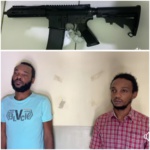 Odelson Dossou et Réus Chrisnel, arrêtés pour trafic d’armes