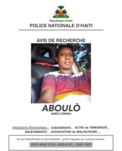 Arrestation du présumé bandit « Aboulò »