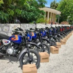 17 motocyclettes "Boxer"pour une Police devant contrecarrer des gangs armés jusqu'aux dents