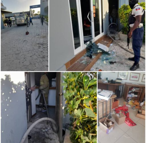 Le consulat honoraire de la Jamaïque incendié à Port-au-Prince