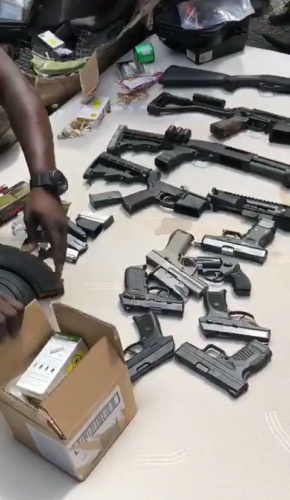 Nouvelle saisie d'armes et de munitions à la douane de Port-au-Prince