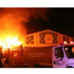 Incendie au marché binational de Dajabon
