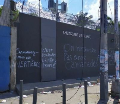L'Ambassade de France en Haïti ferme temporairement ses portes pour cause d'insécurité